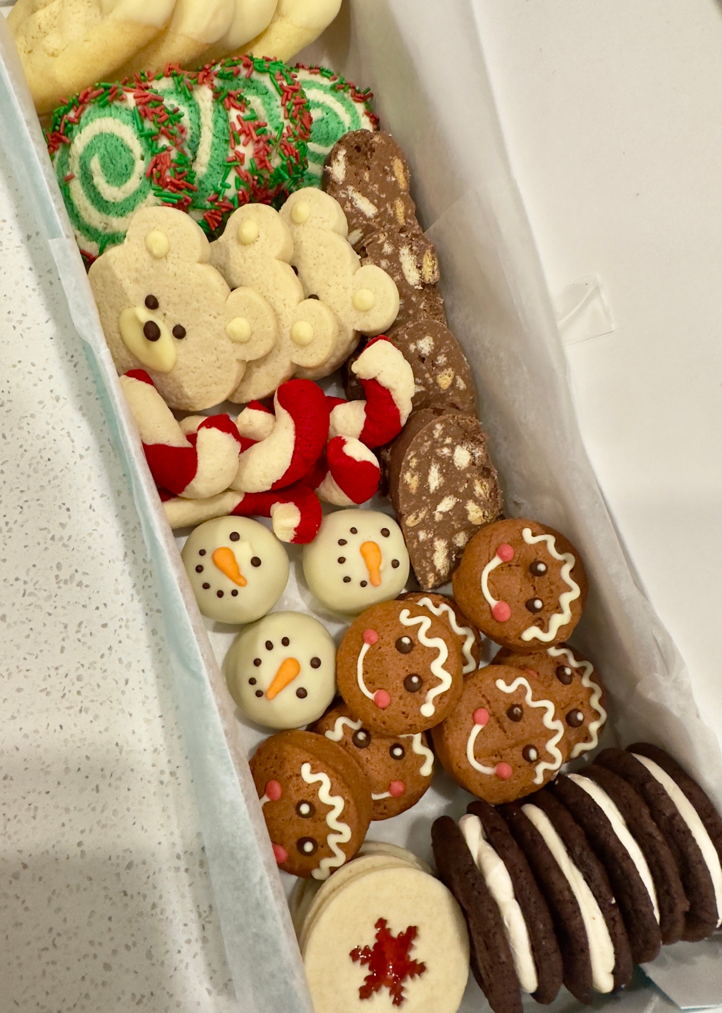 Festive cookie Dessert Platter