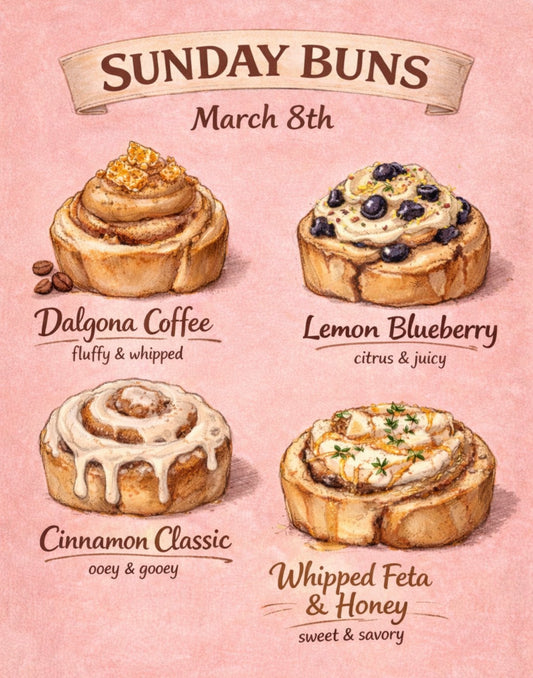 Sunday Buns Calgary / Cinnamon Buns