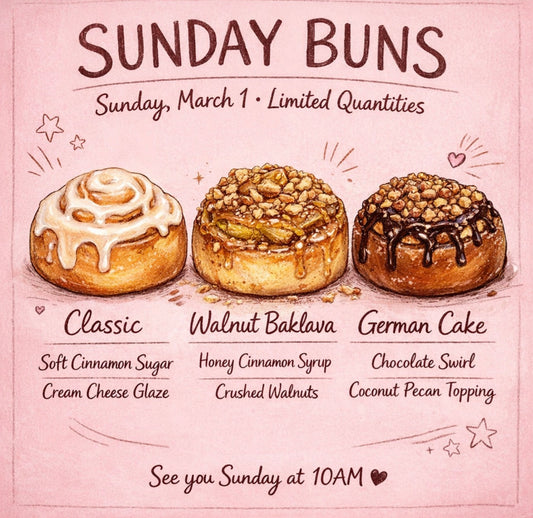 Sunday Buns Calgary / Cinnamon Buns