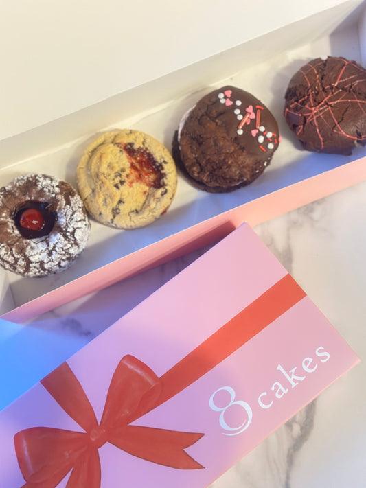 Valentine cookie box