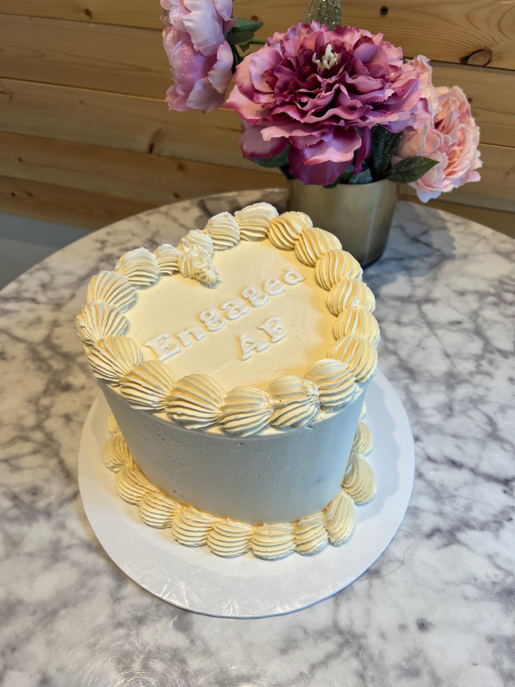 Vintage Heart cake
