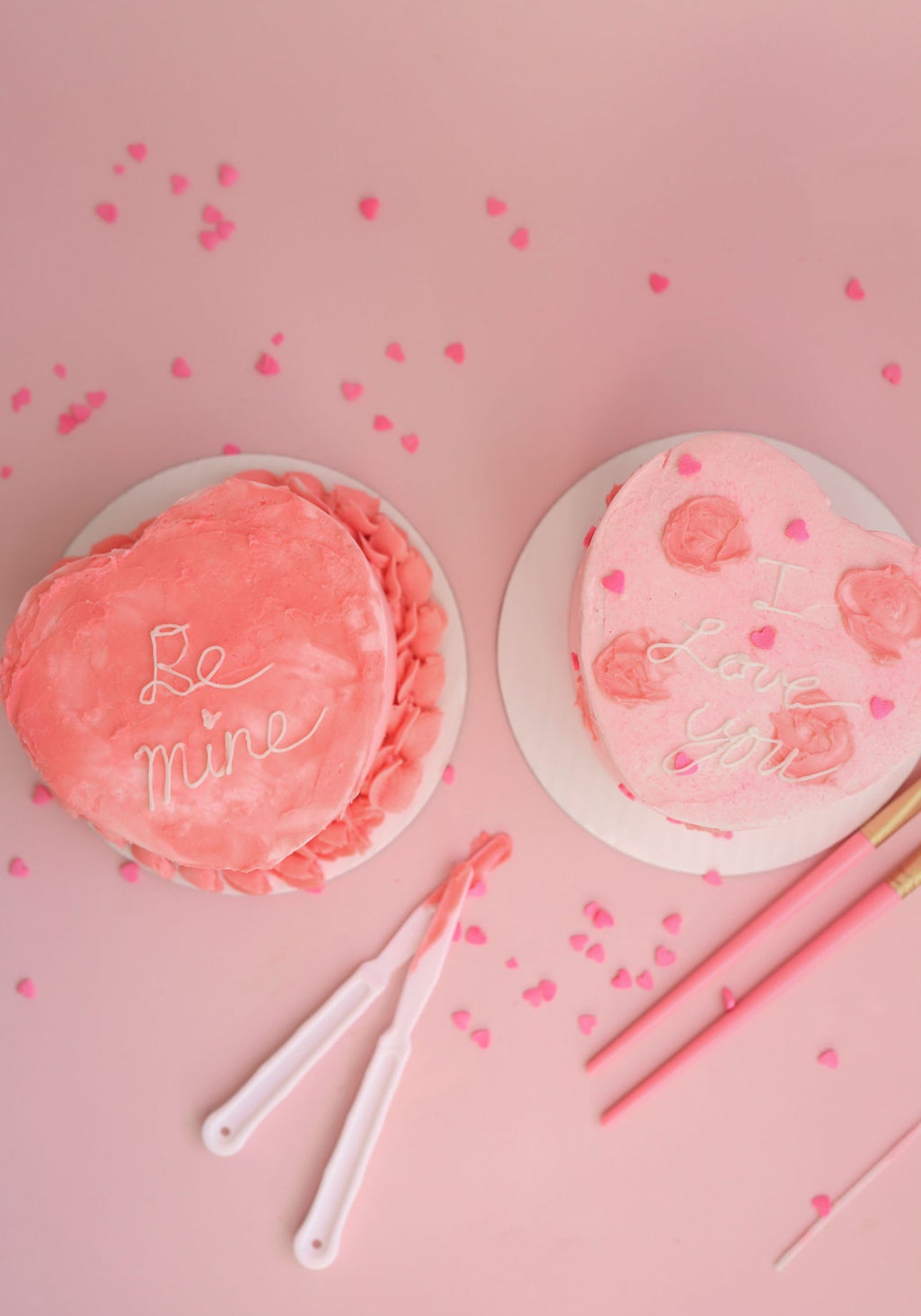 Valentine Paint-A-Cake Experience / TAKE HOME EDITION