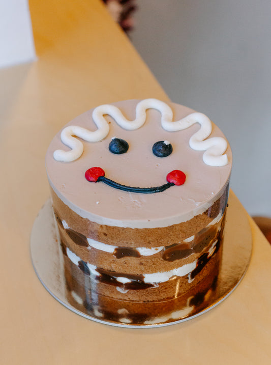 Gingerbread Naked cake - Calgary fresh baked desserts- 8 cakes