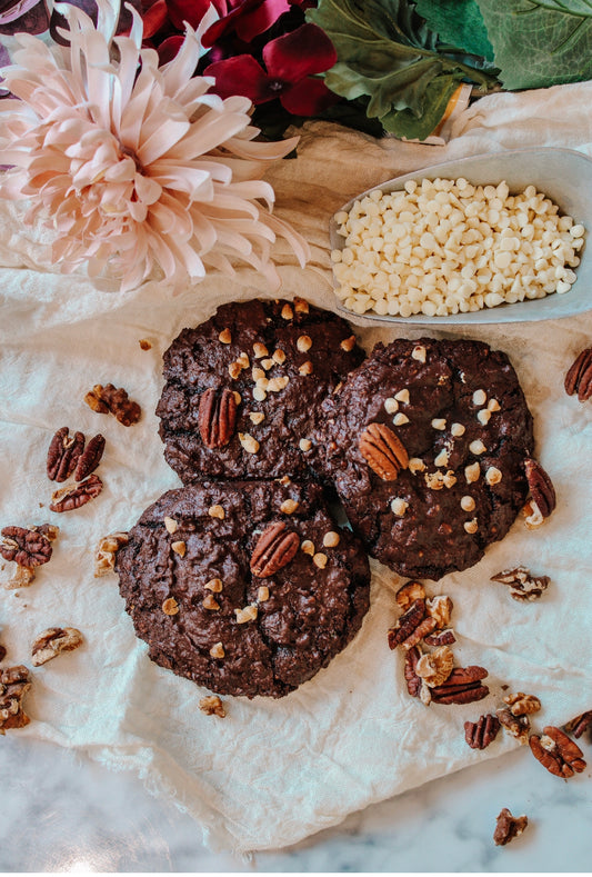 Flourless Walnut Chocolate Cookie  (GF)